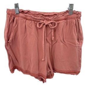 Knox Rose Drawstring Waist Shorts Size XS